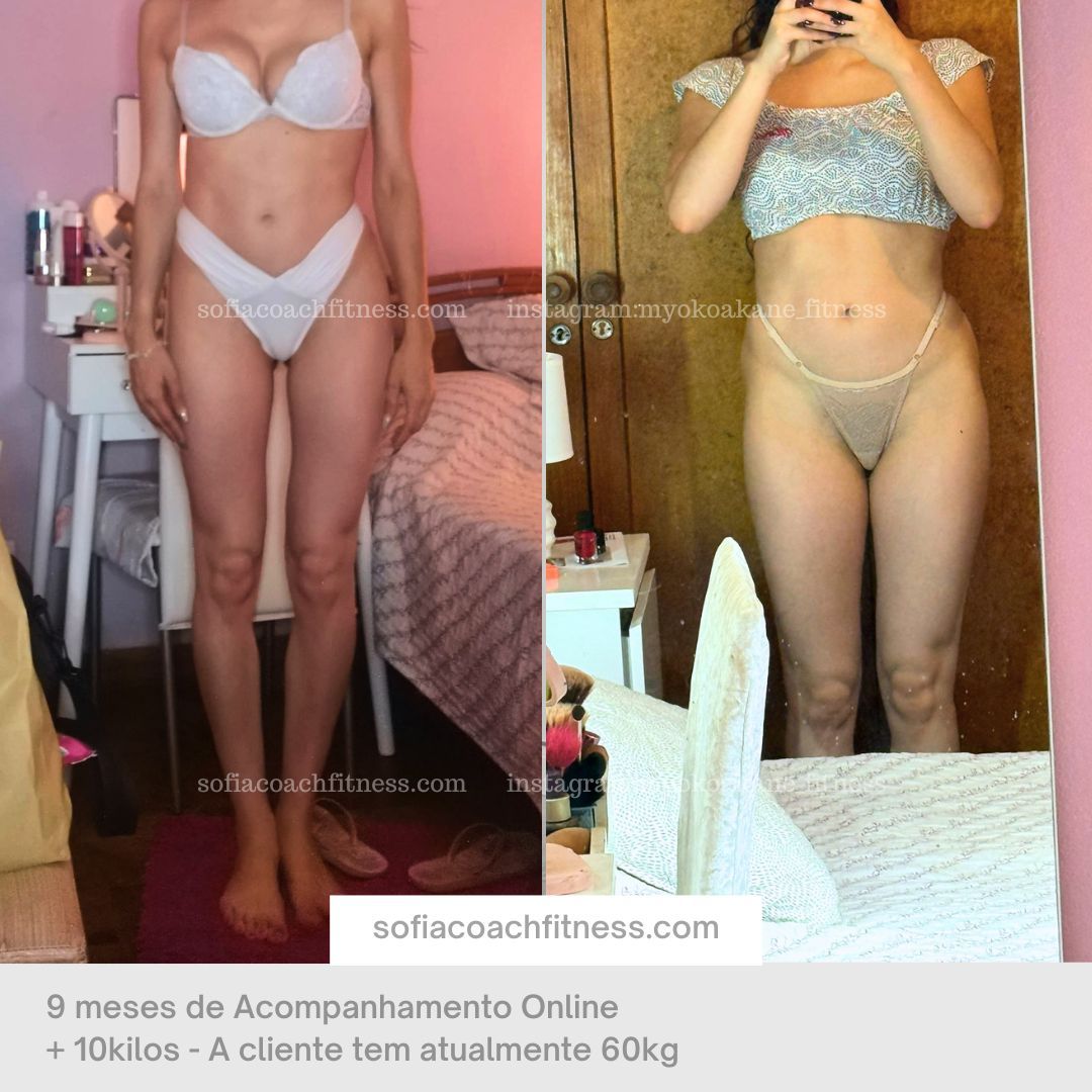 Real muscle gain transformation – before & after with a personalized plan