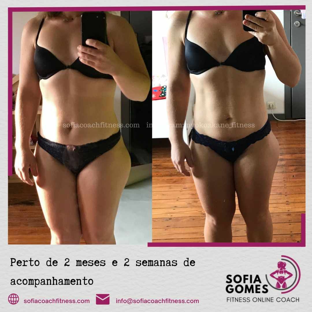 Transformações - Online Coach - Sofia Coach Fitness