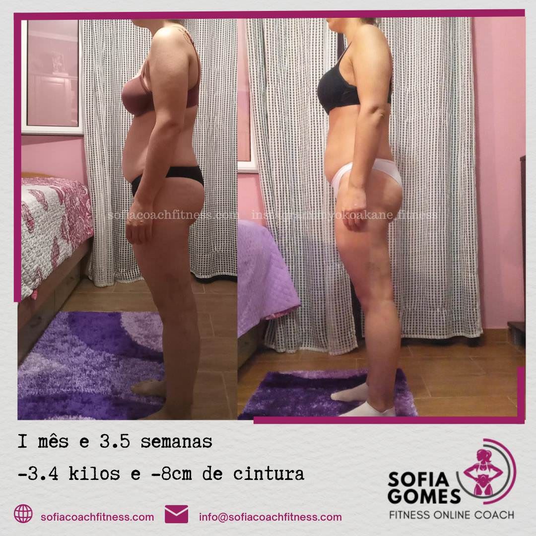 Transformações - Online Coach - Sofia Coach Fitness