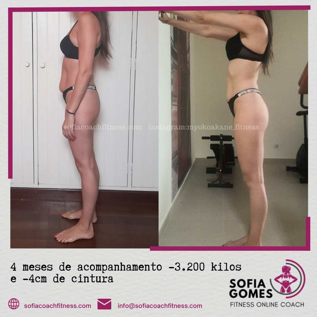 Transformações - Online Coach - Sofia Coach Fitness