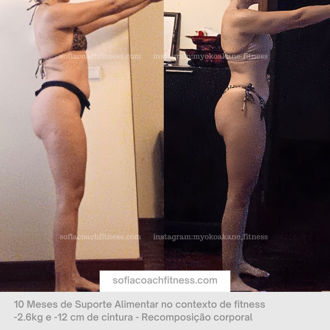 Body composition change with training and nutrition